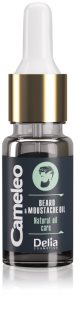 Delia Cosmetics Cameleo Men aceite nutritivo para barba y bigote