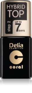 Delia Cosmetics Hybrid Gel  гел топ лак за нокти