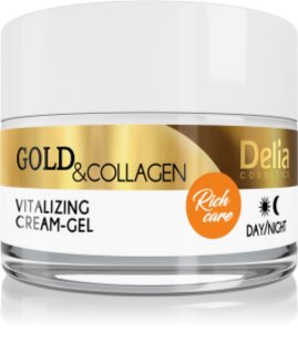 Delia Cosmetics Gold & Collagen Rich Care Mjukgörande ansiktskräm