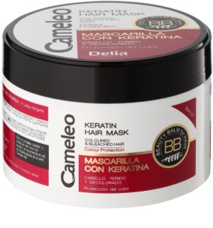 Delia Cosmetics Cameleo BB máscara de queratina para cabelo pintado e com madeixas