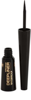 Delia Cosmetics Deepliner Flydende eyeliner Vandfast