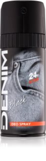 Denim Black deodorant spray para homens