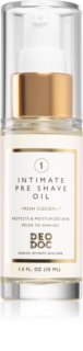 DeoDoc Intimate Pre-shave Oil aliejus skutimuisi