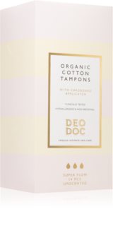 DeoDoc Organic Cotton Tampons Super Flow tamponok