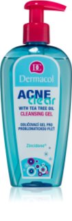 Dermacol Acneclear τζελ  καθαρισμού αφαίρεσης μακιγιάζ για προβληματική επιδερμίδα