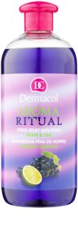 Dermacol Aroma Ritual Grape & Lime pianka do kąpieli antystresowa