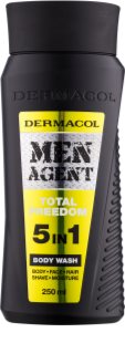 Dermacol Men Agent Total Freedom gel de duche 5 em 1