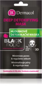 Dermacol Black Magic Тканинна маска для детоксикації