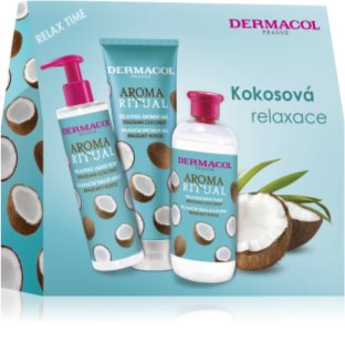 Dermacol Aroma Ritual Brazilian Coconut Gift Set (with Coconut)