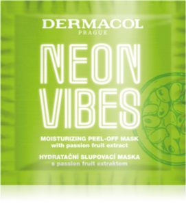 Dermacol Neon Vibes Peel-off Naamio Kosteuttavan Vaikutuksen Kanssa