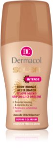 Dermacol Solar leite corporal acelerador de bronzeamento acelerador de bronzeamento