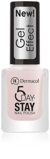Dermacol 5 Day Stay lakier do paznokci z żelowym efektem