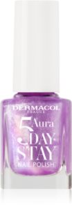 Dermacol 5 Day Stay Aura długotrwały lakier do paznokci z perłowym blaskiem