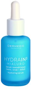 Dermedic Hydrain3 Hialuro sérum facial hidratante para pele seca a muito seca
