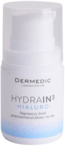 Dermedic Hydrain3 Hialuro creme noturno hidratante antirrugas