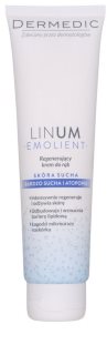 Dermedic Linum Emolient creme regenerador   para mãos