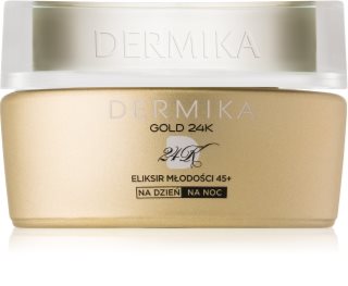 Dermika Gold 24k Total Benefit luxuoso creme rejuvenescedor 45+
