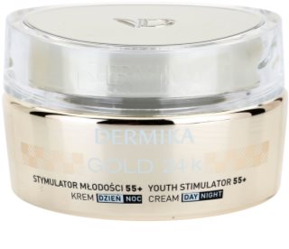Dermika Gold 24k Total Benefit luxuoso creme rejuvenescedor 55+