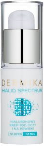 Dermika Hialiq Spectrum creme contorno de olhos antirrugas com ácido hialurónico