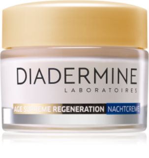 Diadermine Age Supreme Regeneration Straffende Nachtcreme mit regenerierender Wirkung für reife Haut