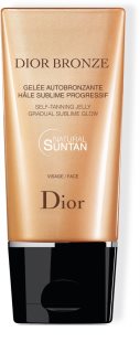 Dior Dior Bronze Self Tanning Jelly Gradual Sublime Glow gel za samotamnjenje za lice