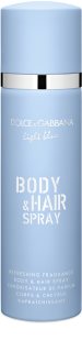 Dolce & Gabbana Light Blue Body & Hair Mist testápoló spray hölgyeknek