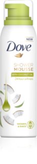 Dove Coconut Oil spumă pentru duș 3 in 1