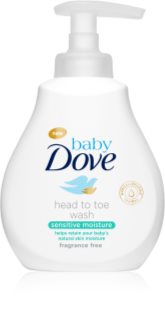 Dove Baby Sensitive Moisture gel detergente per corpo e capelli