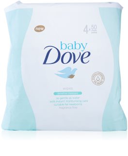 Dove Baby Sensitive Moisture нежни мокри кърпички за бебета