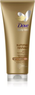 Dove Summer Revived Selvbruner kropslotion Skygge Medium to Dark 200 ml