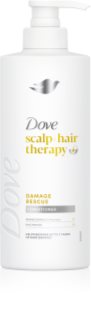 Dove Scalp + Hair Therapy Damage Rescue hoitoaine vaurioituneille hiuksille 400 ml