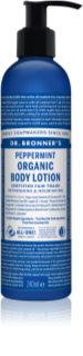 Dr. Bronner’s Peppermint erfrischende Bodymilch mit feuchtigkeitsspendender Wirkung