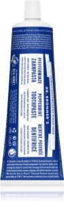 Dr. Bronner’s Peppermint dentifricio sbiancante senza fluoro