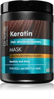 Dr. Santé Keratin mascarilla regeneradora y nutritiva para cabello quebradizo y sin brillo
