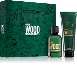 Dsquared2 Green Wood lote de regalo para hombre