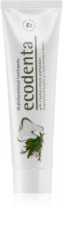 Ecodenta Green Multifunctional pasta de dientes con flúor para una protección completa para dientes