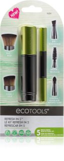 EcoTools Refresh in 5™ multifunktioneller Pinsel mit 5 Bürstenköpfen