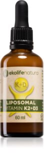 Ekolife Natura Liposomal Vitamin K2 + D3 podpora imunity