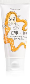 Elizavecca Cer-100 Collagen Coating Protein Ion Injection fluido de colagénio para cabelo brilhante e macio 50 ml