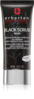 Erborian Black Scrub Mask maschera viso esfoliante detergente
