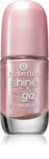 Essence Shine Last & Go! gelový lak na nehty