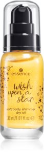 Essence Wish upon a star olio secco brillante per il corpo