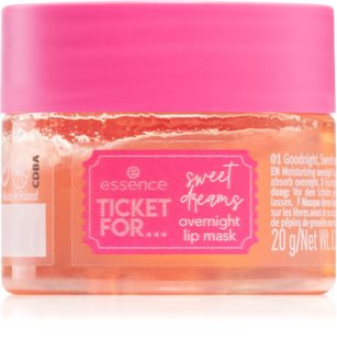 Essence TICKET FOR... sweet dreams hydrating lip mask Night
