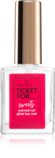 Essence TICKET FOR... sweets top coat unghie