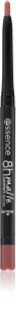 essence 8h Matte Comfort crayon à lèvres fini mat avec taille-crayon