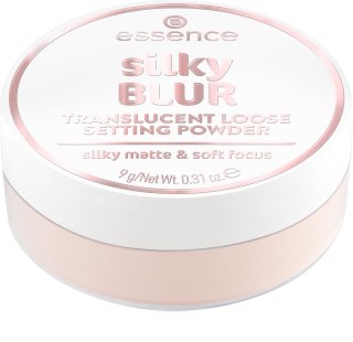essence silky BLUR fikseeriv tolmpuuder matistava ilme jaoks/ matistav varjund 10 9 g