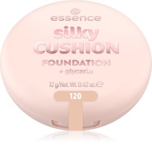 essence silky CUSHION FOUNDATION make-up v houbičce se středním krytím