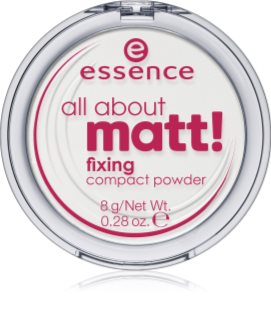 essence All About Matt! Läbipaistev kompaktpuuder 8 g