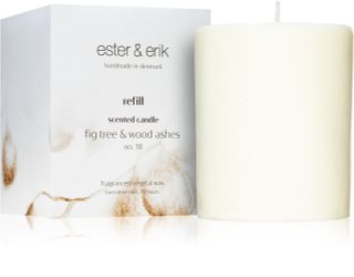 ester & erik scented candle fig tree & wood ashes (no. 18) vonná svíčka náhradní náplň