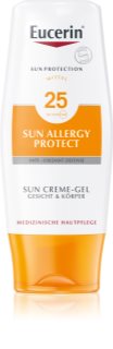 Eucerin Sun Allergy Protect loção protetora gel - creme contra as alergias ao sol SPF 25